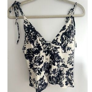 Reformation floral tank